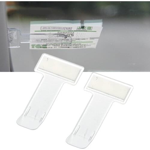 Auto Ticket Permit Holder Clip car Accessories for Hyundai Creta Tucson BMW X5 E53 VW Golf 4 7 5 Tiguan Kia Rio Sportage R KX5