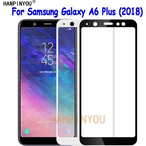 HANPINYOU Screen Protectors For Samsung Galaxy A6 Plus