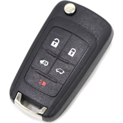 Lockartist Auto Transponder 5Buttons 315MHz Smart Flip Remote Control Flip Key for Buick GL8 Common Quality Free Shipping
