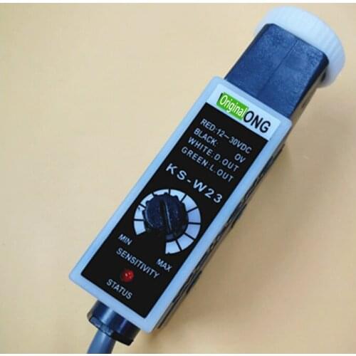 Bag Making Machine Color Sensor ks-w23 White Light Source Can Replace Futai KS-C2W 12-30VDC