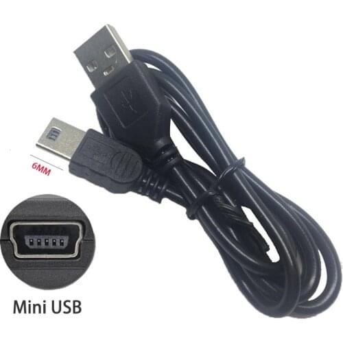 Mini Usb Cable Pvc mini b 5pin Length 0.8M 1M 2M 3M Data Charging Cable For All Kinds Of Elderly Phones Digital Cameras Mp3