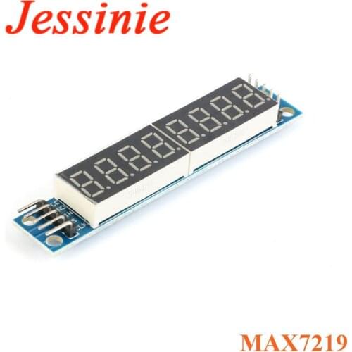 MAX7219 8-Digit Led Digital Tube Display Control Module For Arduino 3.3V 5V Microcontroller Serial Driver 7 Segment