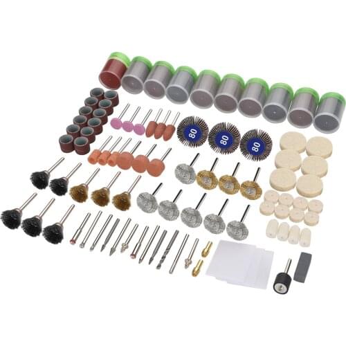 Drill Set 350pcs Grinding Sanding Wheel Polishing Rotary Tool Accessory Kit Compatible With All Most Rotary Tools