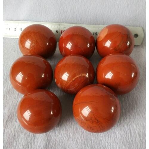 Natural Red Jasper Crystal Sphere Ball Polished Healing Africa Wholesales price! Free Shipping