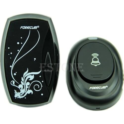 New Wireless 100M Range Remote Control Waterproof Intelligent Doorbell 36 Songs