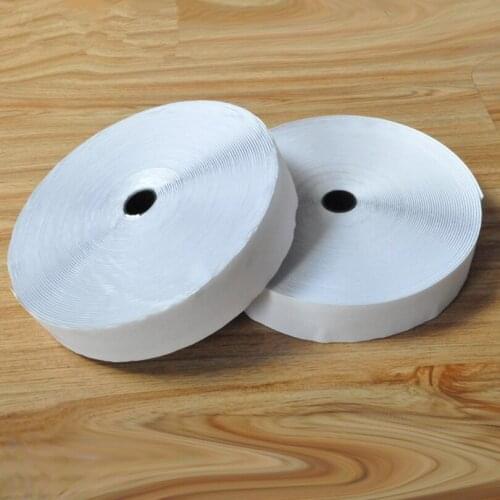 Free Shipping 20mm 2Rolls*25m strong Hot Self-Adhesive magic tape adhesive hook and loop glue magic tape