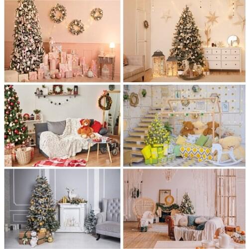 Christmas Photography Backdrops Fireplace Baby Portrait Party Decor Photographic Backgrounds Photo Studio Photocall 21526JPT-01