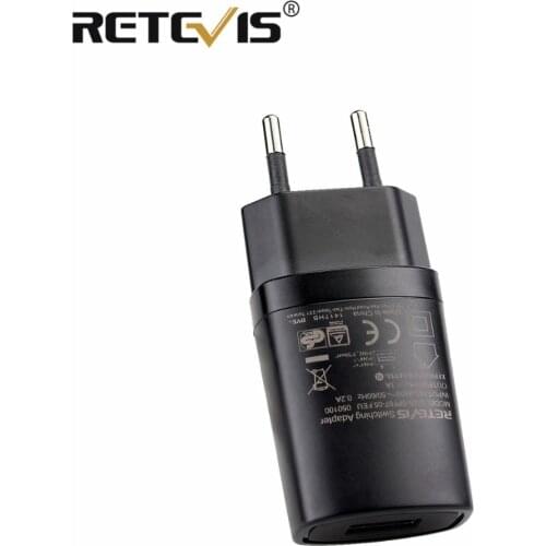 RETEVIS 5V 1A USB Wall Charger EU/US/UK/AU Adapter For RETEVIS H777 RT7 RT24 RT27 RT28 RT40 Walkie Talkie/Mobile Phone Charger