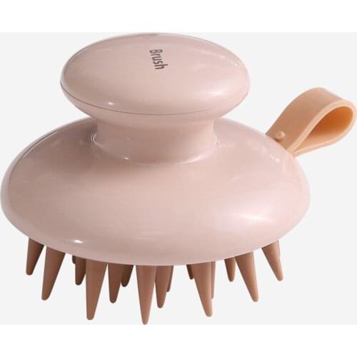 Silicone Head Body Scalp Massage Brush Silicone Shampoo Brush Hair Washing Comb Shower Brush Bath SPA Massage Brush Hair Brush