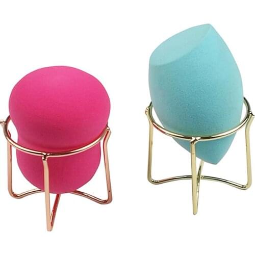 Makeup Sponge Holder Beauty Makeup Puff Rack Powder Puff Blender Storage Rack Sponge Drying Stand Holder
