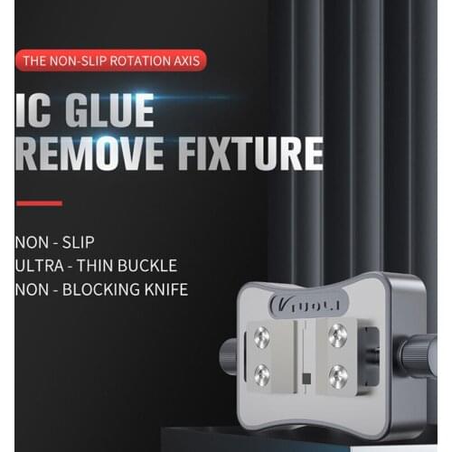 TL-15A Universal IC Glue Remove Support IC Chip Remove Glue Clamp 1.5 - 20mm Size Double-Bearings Fixture Motherboard Tool