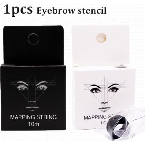 1pcs Mapping Pre-ink String for Microblading Eyebow Make Up Dyeing Liners Thread Semi Permanent Positioning Eyebrow Measuring