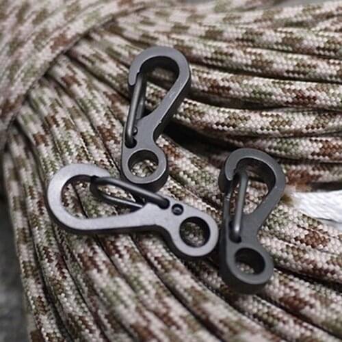 10PCS Mini Spring Hanging Buckle Quick Hook Fast Hanging keychain Accessories EDC Outdoor Tourism Camping Equipment Tools