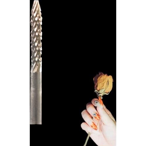 2pcs Carbide Nail Drill Bit - Under Nail Cleaner Bit -F