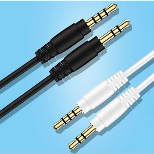 3.5mm AUX Cable Jack male to male Audio Cable 3.5mm Speaker Cable for Headphones Car for Xiaomi Redmi 5 plus Oneplus 5t AUX Cord