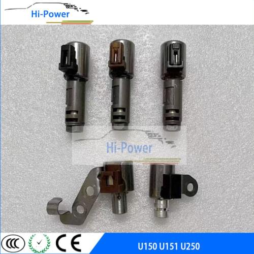5pcs U150 U151 U151E U250 U250E Transmission Solenoid Valve for Toyota 2004 2005 2006 2007 2008 2009-2014