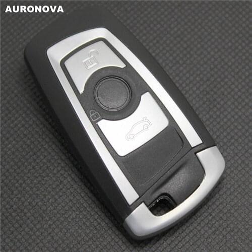 AURONOVA for BMW 3 5 7 Series X3 X5 X6 E90 320 520 730 Smart Key 3 Buttons Replace Car Key Shell