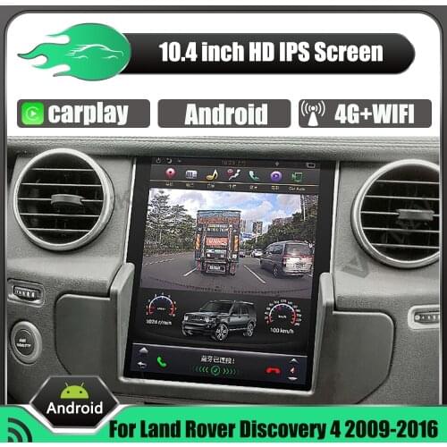 Tesla Touch Screen Android car GPS navi multimedia player for Land Rover Discovery 4 2009-2016 car autoradio DVD player