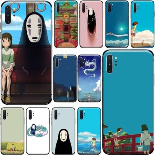 Studio Ghibli Spirited Away Phone Case For Samsung Galaxy S8 S9 S10 Plus S10E Note 3 4 5 6 7 8 9 10 Pro Lite cover