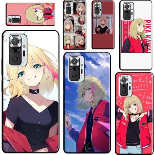 Rika Kawai Wonder Egg Priority For Xiaomi Redmi Note 10 9 Pro 8T 9S Note 7 8 Pro Case For Redmi 9 7A 8A 9A 9C 9T Cover