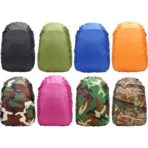 Rain Cover Backpack 35L Waterproof Bag Camo Tactical Outdoor Camping Hiking Climbing Dust Raincover
