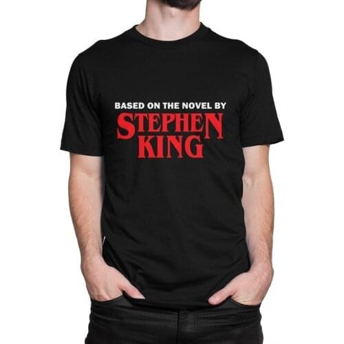 Kuakuayu HJN Based on the Novel by Stephen King T Shirt Summer Fashion Cool T-shirt Harajuku Tumblr Short Sleeves Top