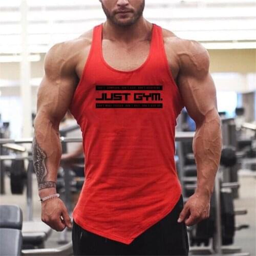 Mens Compression Tank Tops Men Cotton Breathable Clothes Mens Bodybuilding Fitness Clothing Gym Vest Muscle Sleeveless Shirt