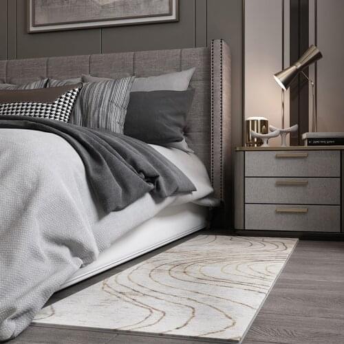 Soft Bedroom Carpets Plush Bedside Rugs And Carpets for Home Living Room Home Hallway Entrance Mat Nordic Ins Carpets Home Mat