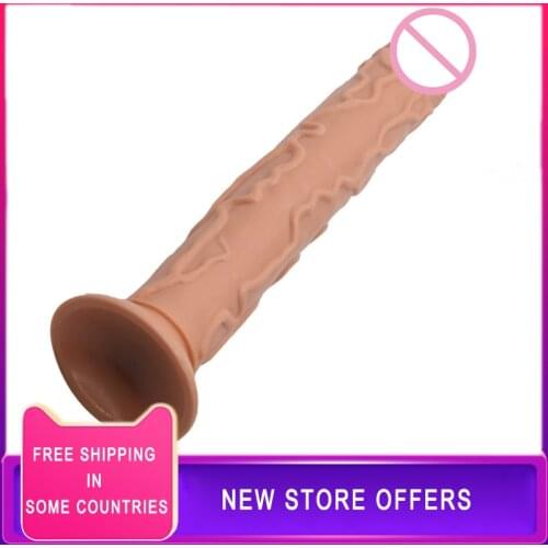 34cm Super Long Huge Dildo Suction Cup Realistic Penis Large Dick Sex Toys For Woman Giant Big Soft Dildo Horse Dildos For Woman