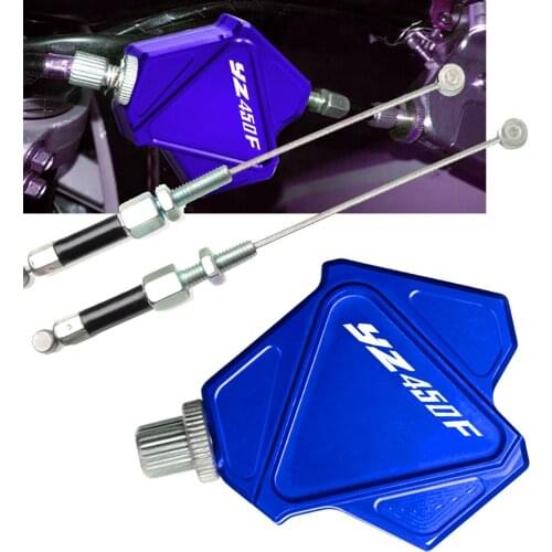 Motorcycle CNC Stunt Clutch Lever Easy Pull Cable System For yamaha YZ450F YZ 450F 2001-2019 2018 2017 2016 2015 2014 2013 2012