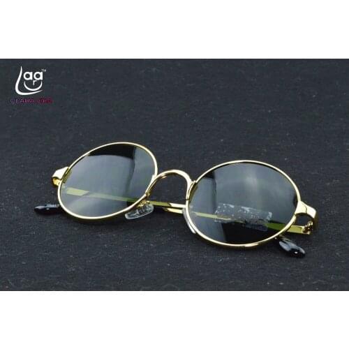 Oculos Masculino =clara Vida Polarized Reading Sunglasses=gold Myopia Customized Custom Made Sunglasses -1 To -6 +1 +1.5 +2 +4