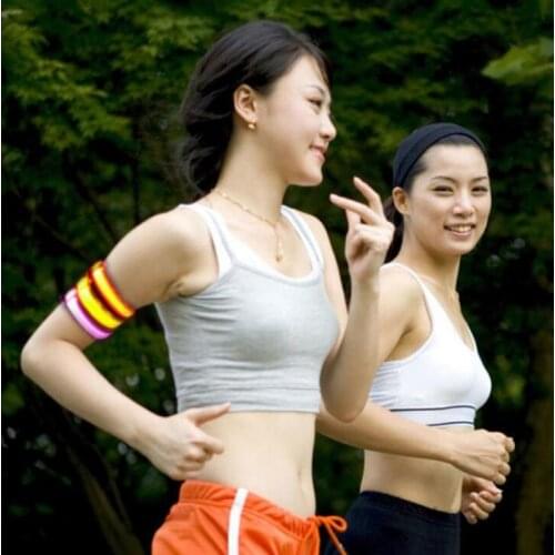 LED Night Run Lights Bracelet Reflective Warning Light Armband Flashing Belt Safety Cycling Jogging Hiking Outdoor Sport