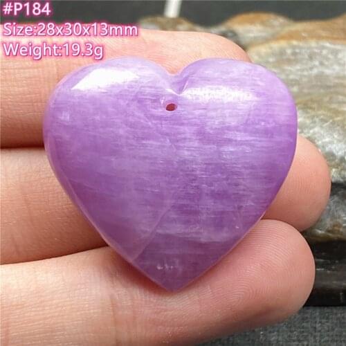 Top Natural Purple Kunzite Stone Pendant Jewelry For Women Man Crystal 28x30x13mm Healing Love Gift Silver Beads Gemstone AAAAA