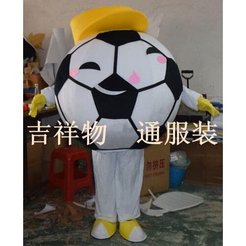 High Quality Adult Football Mascot Costume with Hat Free Shipping Mascot Costumes for Sale for Halloween Party Sport Events