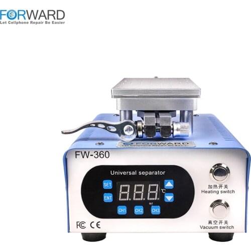 FORWARD FW-360 Rotary LCD Separator Machine with Two-Button Control for All Phone Screens Separating