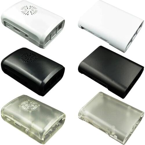 1pcs Raspberry Pi 3 Model B Plus & Raspberry Pi 3 2 Black Case Cover Shell Enclosure Box ABS box