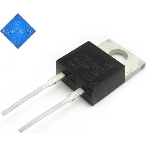 10pcs/lot STTA1206DI STTA1206D STTA-1206DI 1206DI TO-220-2 In Stock