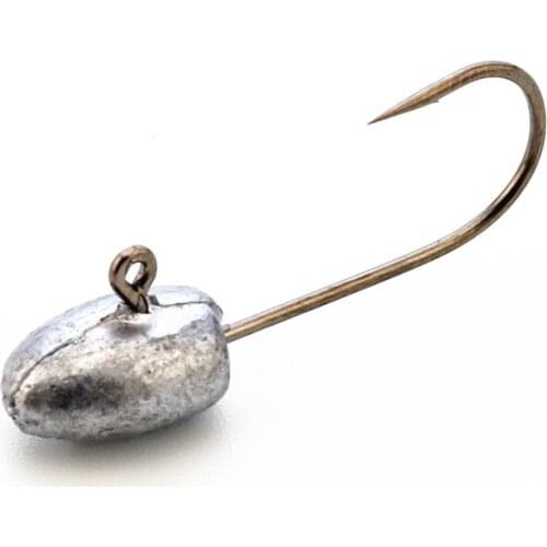 1g 2g 3g 4g jig head fishing hooks fishing soft lure hook 10pcs/lot