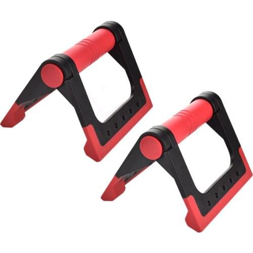 2Pcs Foldable Pushup Bar Stands Workout Strength Training Bodybuilding Equipment Muscular Training Pushup Bar Exercise