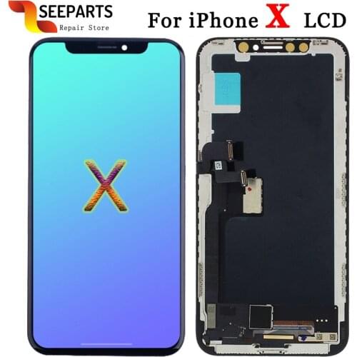 3D Touch OEM AMOLED LCD Display For iPhone XS XR X LCD Display Screen Digitizer Assembly Replacement Parts X XS Max Phone LCDs