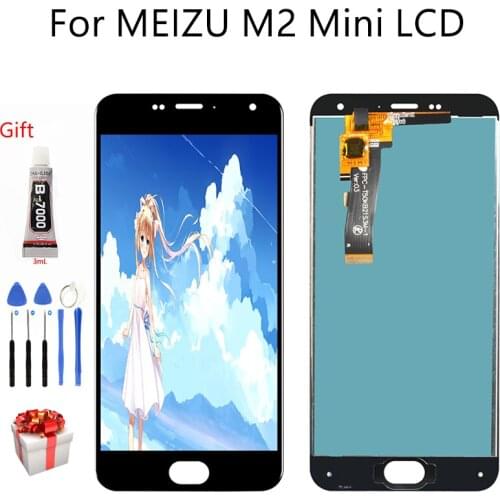 5.0" Original LCD For MEIZU M2 mini LCD Display Touch Screen AAA Quality Assembly 100% Tested Free Tools For MEILAN 2 Display