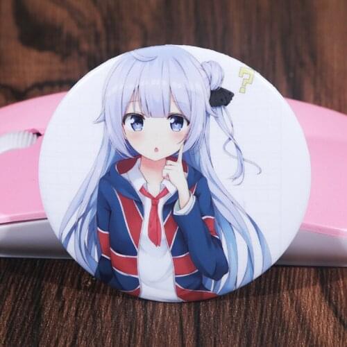 FFFPIN 5.8cm Korea Brooch Cute Game Pin Azur Lane Casual Gaming Breastpin Badge Gamers Coin Big Icon Ornament for Cloth Backpack
