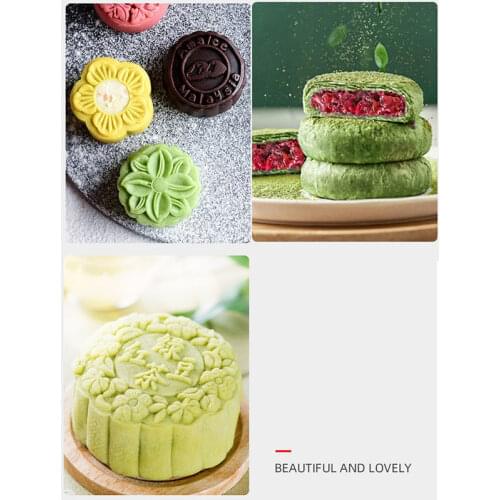 Mooncake Mold Moon Cake Cookie Mould Cutter Hand Pressure Food Grade Baking Moon Cake Mould