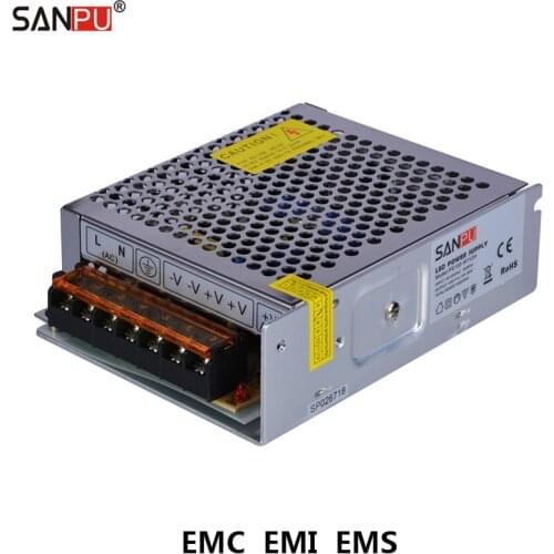 SANPU EMC EMI EMS SMPS Switching Power Supply 100W 4A 24V Voltage 110V 220V AC/DC 24 Volt Transformer Converter LED Driver 24VDC