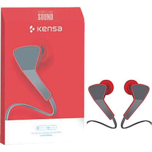 KA-168 Wired Headset Earbuds White In-Ear Earphone With Microphone Portable High-Quality Earphone