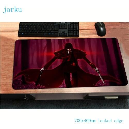 Hellsing mouse pad gamer High-end 700x400x2mm notbook mouse mat gaming mousepad locked edge pad mouse PC desk padmouse mats
