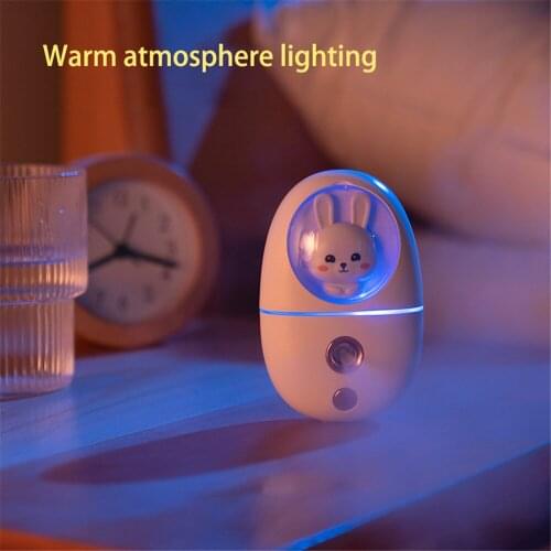 35Ml Mist Sprayer Mini Nano Face Steamer Portable USB Humidifier Deep Hydrating Cold Facial Nebulizer Beauty Skin Care Tools