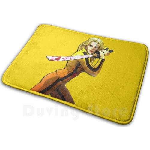 Kill Bill Soft Non-Slip Mat Rug Carpet Cushion Kill Bill Tarantino Uma Thurman Movie Cinema