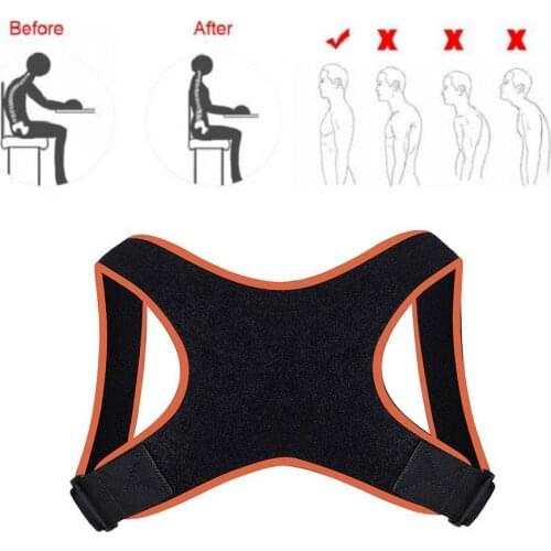 New Posture Corrector Adjustable Back Support Belt Belts Brace Support Shoulder Spine Invisible Adult Hunchback Back Belts W5N8