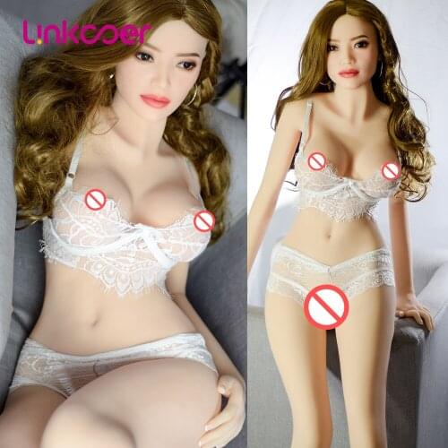 Linkooer Original 165cm Sex Dolls Real Adult Life Big Breast Vagina Sex Toys for Men Sexy Dolls Full Size Silicone with skeleton